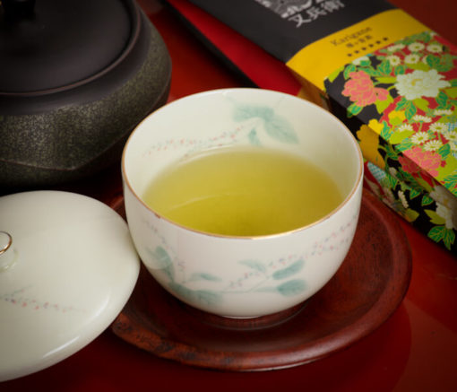 zielona herbata karigane super premium, karigane super premium