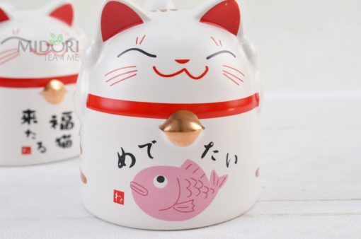 japoński kubek kotek, japoński kubek do herbaty, kubek kotek