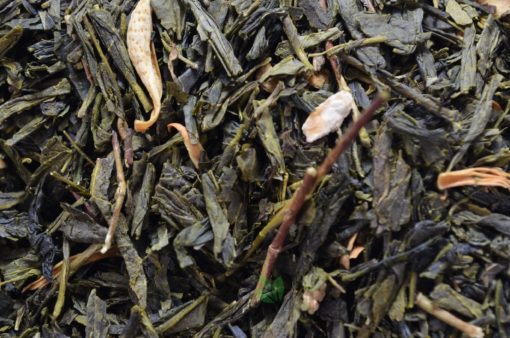 Zielona herbata sencha z bergamotką, sencha bergamotkowa, zielona herbata z bergamotką, bergamotkowa herbata, dobra zielona herbata