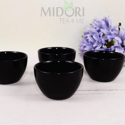 Black Series Tea Cup, Czarne czarki Tokyo Design Studio, czarne czarki oriental selection