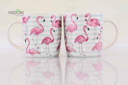 Kubek flamingi, kubek cha cult, porcelanowy kubek, kubek na prezent, new bone china, kubeczek na prezent, flaming kubek, kubek prezent