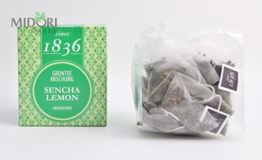 Zielona herbata Sencha Lemon 1