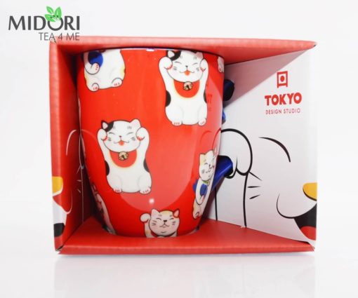 kubek ceramiczny z kotkami